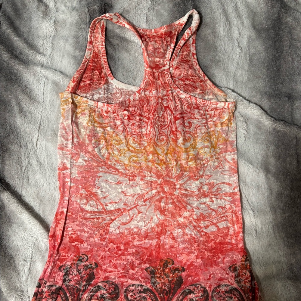 Mossimo Supply Co Pink Sleeveless Tank Top